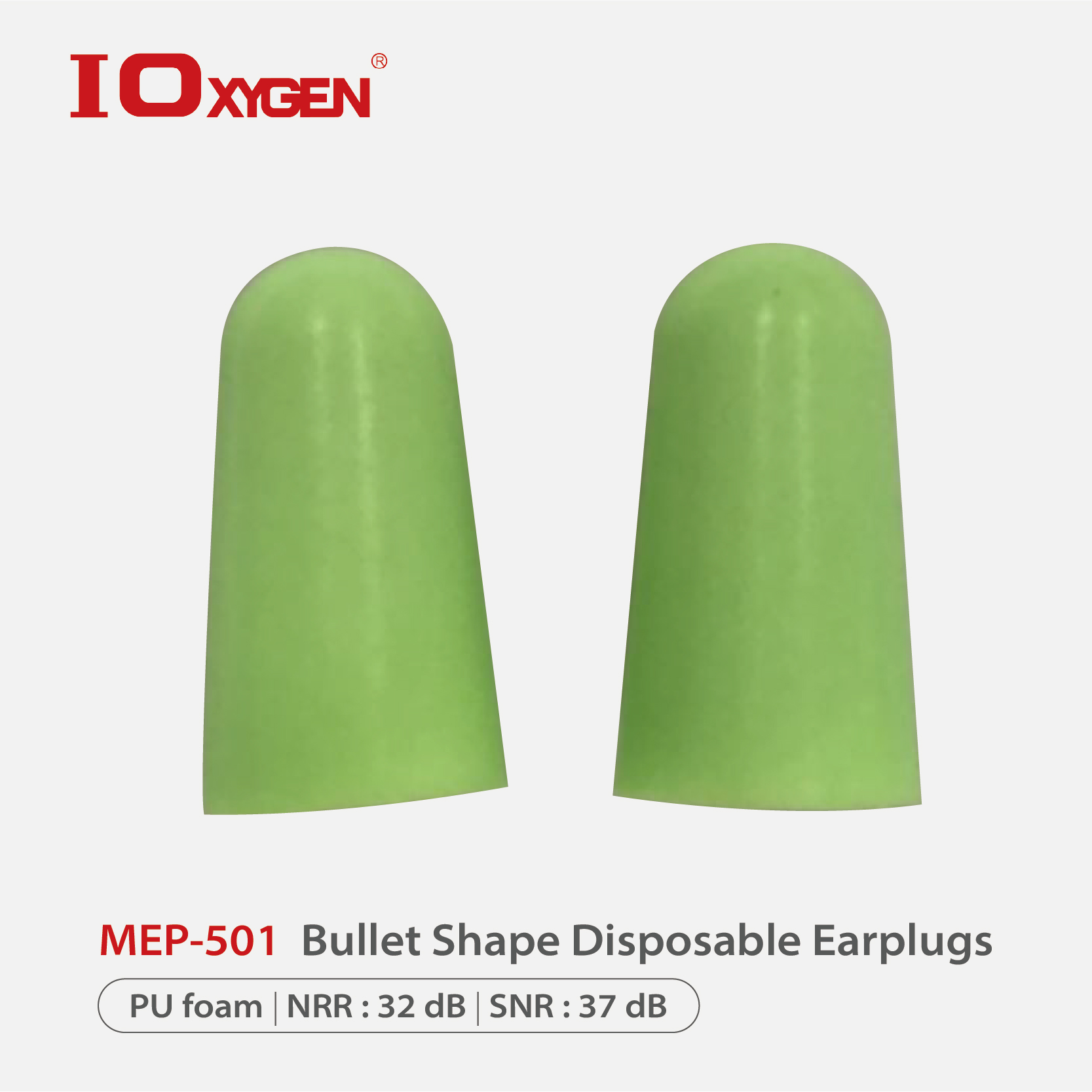 MEP-501 Bullet Shape Disposable Earplugs