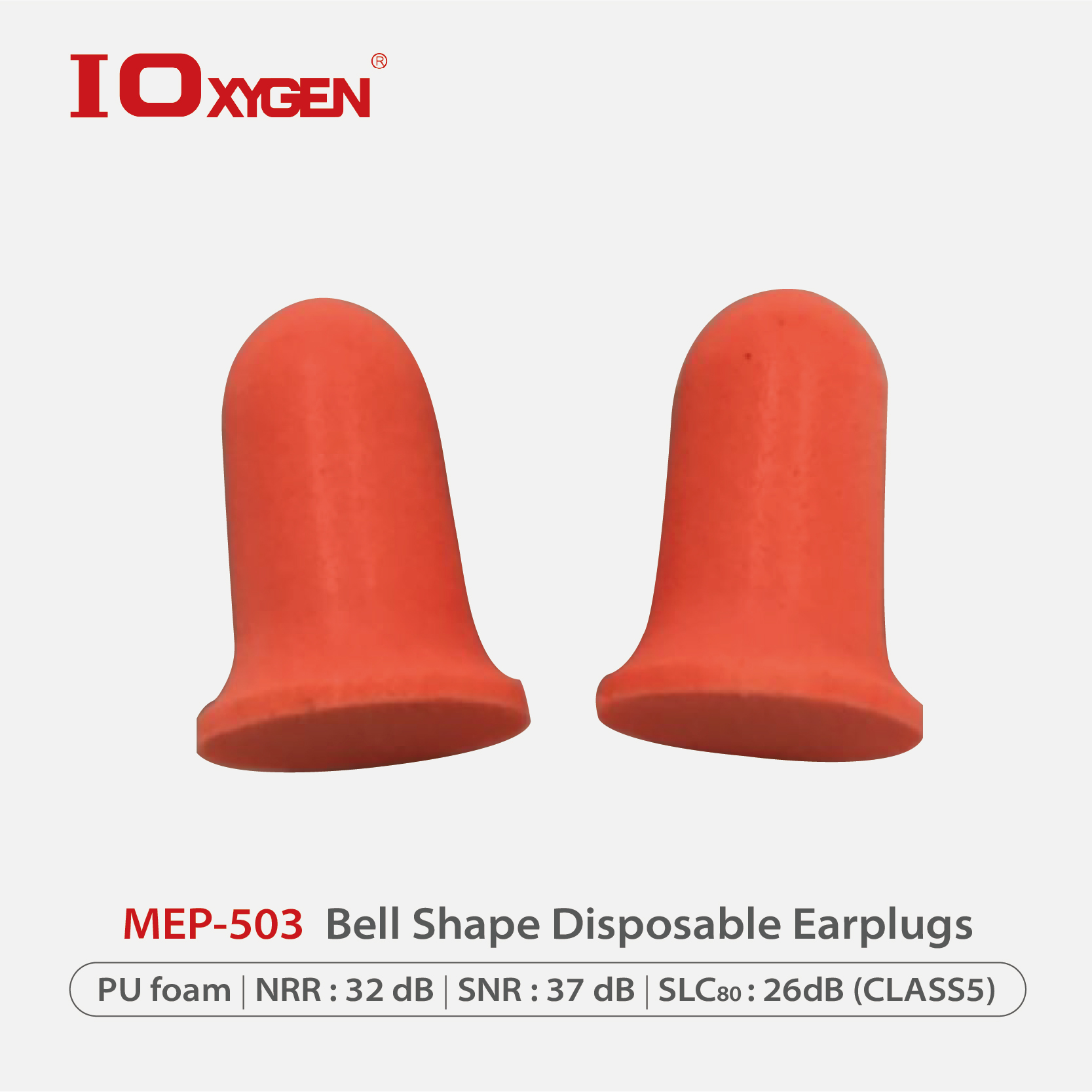 MEP-503 Bell Shape Disposable Earplugs
