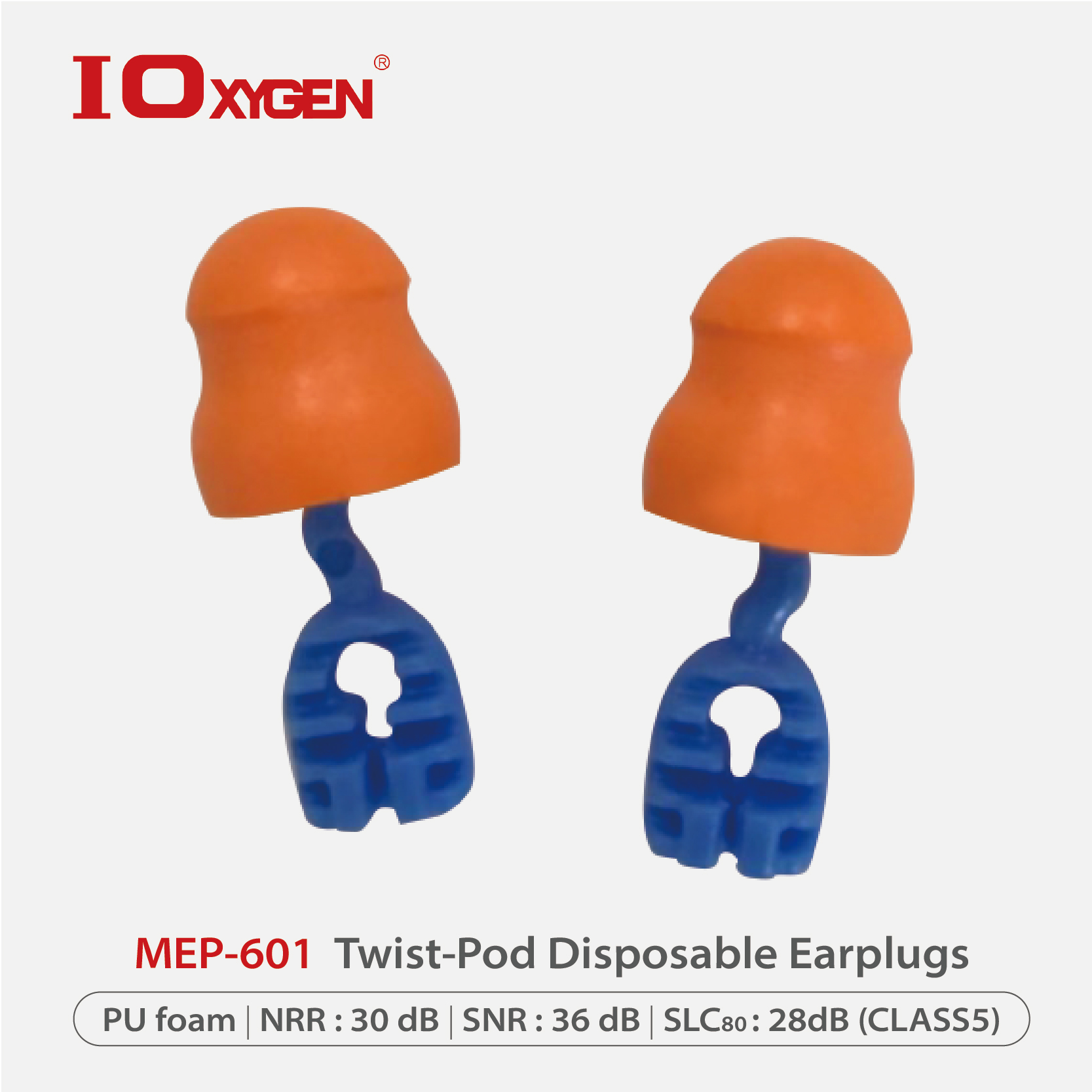 MEP-601 Twist-Pod Disposable Earplugs