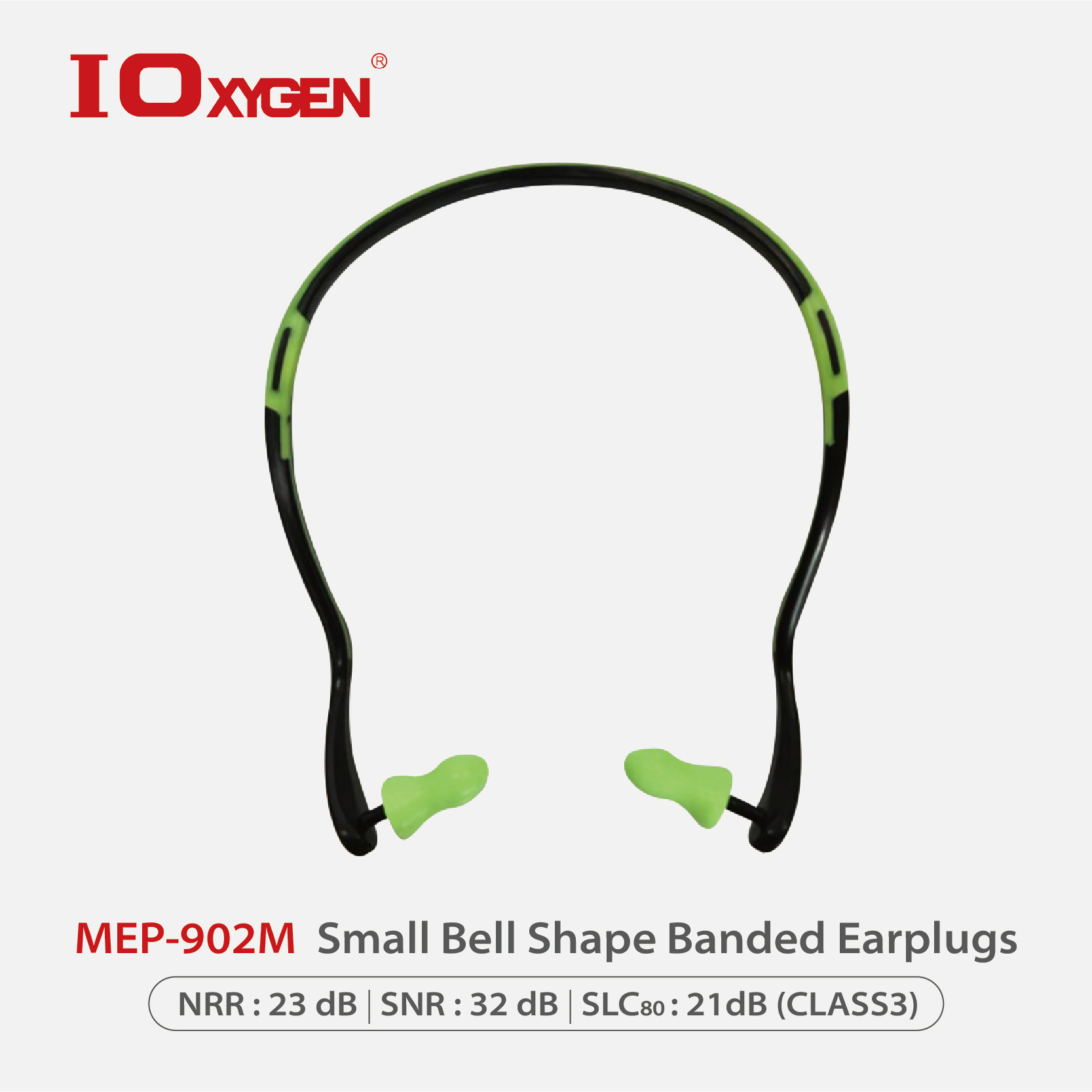 MEP-902M Small Bell Shape Banded Earplugs